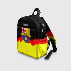 Детский рюкзак Borussia абстракция золото геометрия, цвет: 3D-принт — фото 2