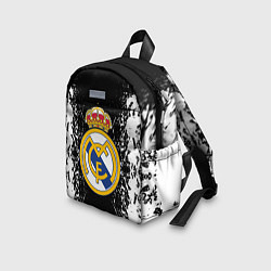 Детский рюкзак Реал Мадрид текстура краски, цвет: 3D-принт — фото 2