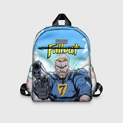 Детский рюкзак Fallout 7, цвет: 3D-принт