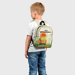 Детский рюкзак Маленький Шрек с рыжими волосами, цвет: 3D-принт — фото 2