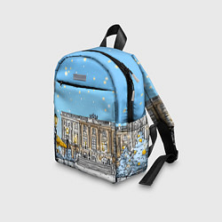 Детский рюкзак Новогодний день в Москве, цвет: 3D-принт — фото 2