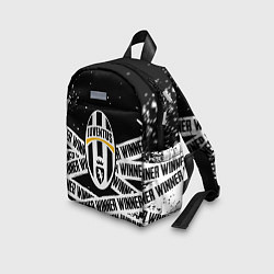 Детский рюкзак Juventus подедитель краски, цвет: 3D-принт — фото 2