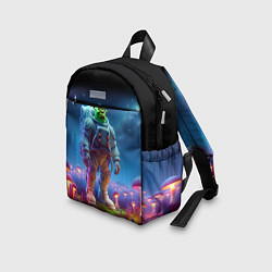 Детский рюкзак Шрек бравый космонавт - неоновое свечение, цвет: 3D-принт — фото 2