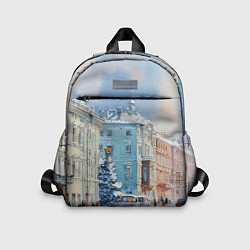 Детский рюкзак Зимний Питер, цвет: 3D-принт