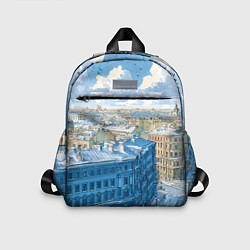 Детский рюкзак Зимний утренний Питер, цвет: 3D-принт