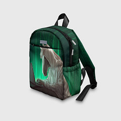 Детский рюкзак Хакер лошадь, цвет: 3D-принт — фото 2