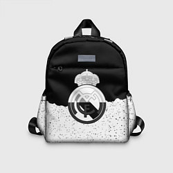 Детский рюкзак Реал Мадрид лого ночь текстура, цвет: 3D-принт