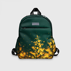 Детский рюкзак Новогодние елочки из боке, цвет: 3D-принт