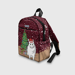 Детский рюкзак Кот Бендер и ёлка, цвет: 3D-принт — фото 2