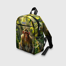 Детский рюкзак Лесная обезьянка, цвет: 3D-принт — фото 2