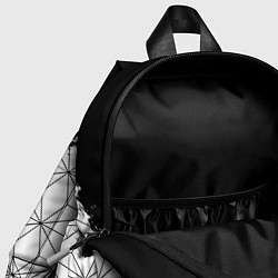 Детский рюкзак Liverpool краски текстура геометрия, цвет: 3D-принт — фото 2