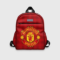 Детский рюкзак Manchester United, цвет: 3D-принт