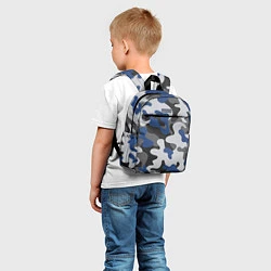 Детский рюкзак Зимний камуфляж, цвет: 3D-принт — фото 2