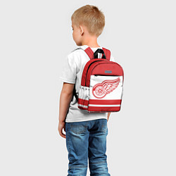 Детский рюкзак Detroit Red Wings, цвет: 3D-принт — фото 2