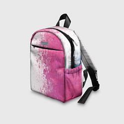 Детский рюкзак Белый и розовый, цвет: 3D-принт — фото 2