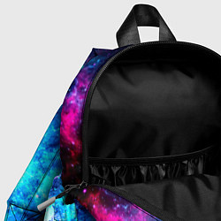 Детский рюкзак Голубая вселенная, цвет: 3D-принт — фото 2