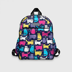 Детский рюкзак Котятки, цвет: 3D-принт