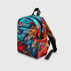 Детский рюкзак Перья, цвет: 3D-принт — фото 2