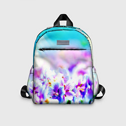 Детский рюкзак Цветочное поле, цвет: 3D-принт