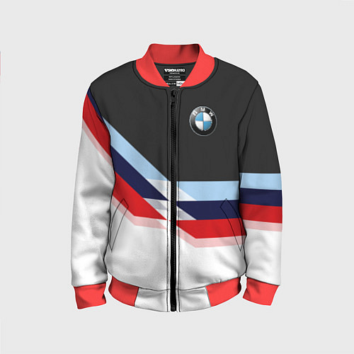 Детский бомбер BMW M SPORT / 3D-Красный – фото 1