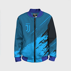 Бомбер детский FC Juventus: Blue Original, цвет: 3D-синий