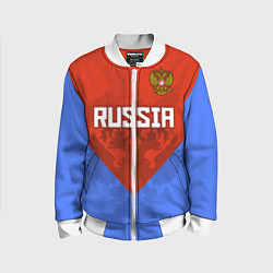 Детский бомбер Russia Red & Blue