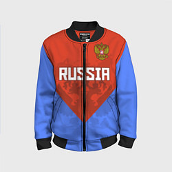 Детский бомбер Russia Red & Blue