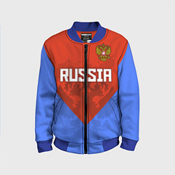 Детский бомбер Russia Red & Blue