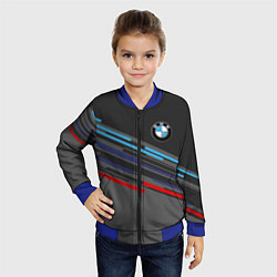 Бомбер детский BMW BRAND COLOR, цвет: 3D-синий — фото 2