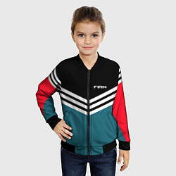 Бомбер детский Firm 90s: Arrows Style, цвет: 3D-черный — фото 2