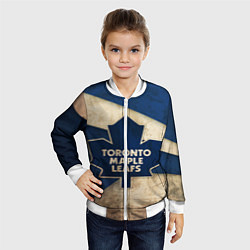 Бомбер детский HC Toronto: Old Style, цвет: 3D-белый — фото 2