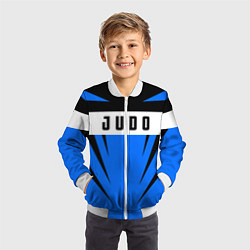 Бомбер детский Judo Fighter, цвет: 3D-белый — фото 2