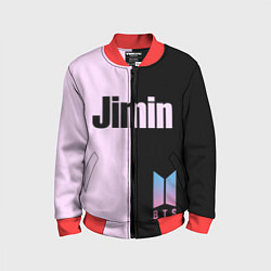 Бомбер детский BTS Jimin, цвет: 3D-красный