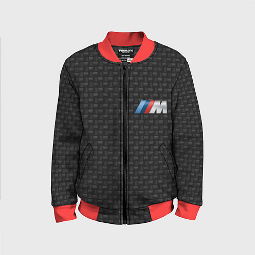 Детский бомбер BMW / 3D-Красный – фото 1