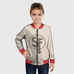 Бомбер детский SANITYS FALL, цвет: 3D-красный — фото 2