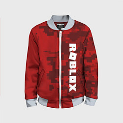 Детский бомбер ROBLOX: Red Camo