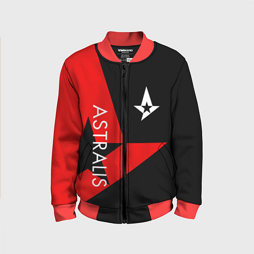 Детский бомбер Astralis: Cybergaming / 3D-Красный – фото 1