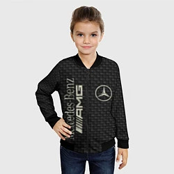 Бомбер детский Mercedes AMG: Dark Side, цвет: 3D-черный — фото 2