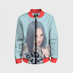 Детский бомбер Billie Eilish: Bad Guy