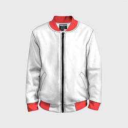 Бомбер детский Без дизайна, цвет: 3D-красный