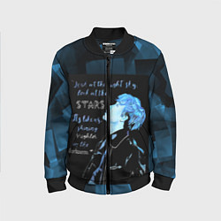 Бомбер детский Stray Kids, цвет: 3D-черный
