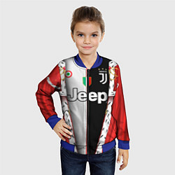 Бомбер детский King Juventus, цвет: 3D-синий — фото 2