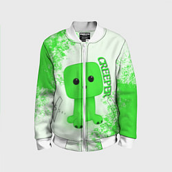 Бомбер детский MINECRAFT CREEPER, цвет: 3D-белый