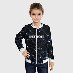 Бомбер детский Detroit:Become Human Exclusive, цвет: 3D-белый — фото 2
