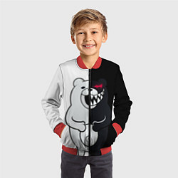Бомбер детский MONOKUMA, цвет: 3D-красный — фото 2
