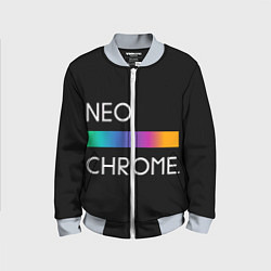 Бомбер детский NEO CHROME, цвет: 3D-серый