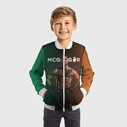 Бомбер детский Conor McGregor, цвет: 3D-белый — фото 2