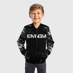 Бомбер детский EMINEM, цвет: 3D-черный — фото 2