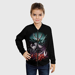 Бомбер детский Hollow Knight, цвет: 3D-черный — фото 2