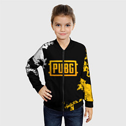 Бомбер детский PUBG, цвет: 3D-черный — фото 2